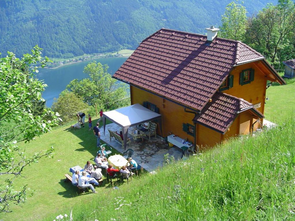 Almchalet Orter Deutschberg Bagian luar foto