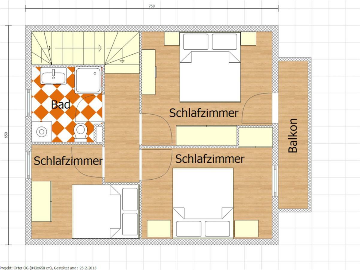 Almchalet Orter Deutschberg Bagian luar foto